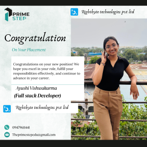How The Prime Step Institute Helps Students Get Placed in Top Tech Companies​